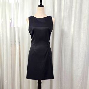 Alyx Petite Classic Midi Little Black Dress Size 12P Cocktail Event Dinner Party